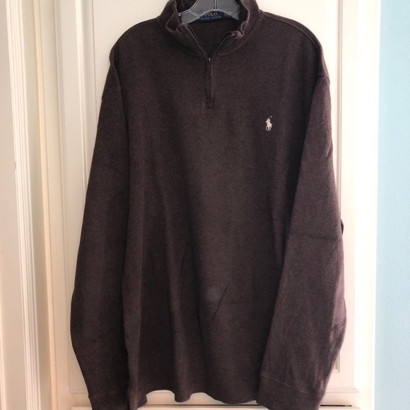 Polo by Ralph Lauren Estate-Rib 1/4 zip pull over - Picture 2 of 6